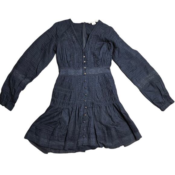 Veronica Beard Addilyn V-Neck Dress Size 2 - Picture 2 of 6